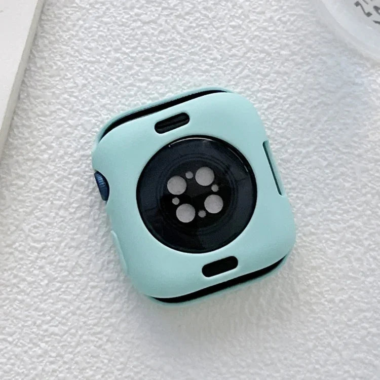 TPU Candy Color Watch Case, For Apple Watch Series 9 / 8 / 7 41mm, For Apple Watch Series 9 / 8 / 7 45mm