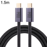 كابل بيانات USB 4 مضفر USB-C / نوع-C ذكر إلى USB-C / نوع-C ذكر بسرعة 20 جيجابت في الثانية، 0.5 متر، 1 متر، 1.5 متر، 2 متر، 3 متر