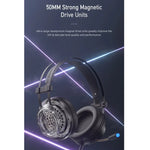 سماعة ألعاب سلكية awei GM-2 USB + 3.5 مم مع إضاءة محيطية وميكروفون، GM-2