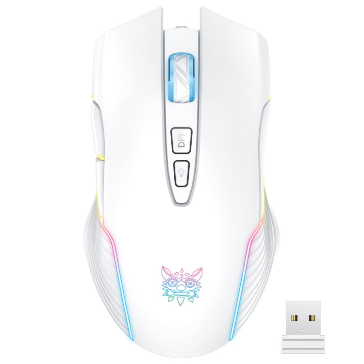 فأرة لاسلكية ONIKUMA CW905 2.4G مع إضاءة RGB، فأرة CW905 لاسلكية (أسود)، فأرة CW905 لاسلكية (وردي)، فأرة CW905 لاسلكية (رمادي أبيض)