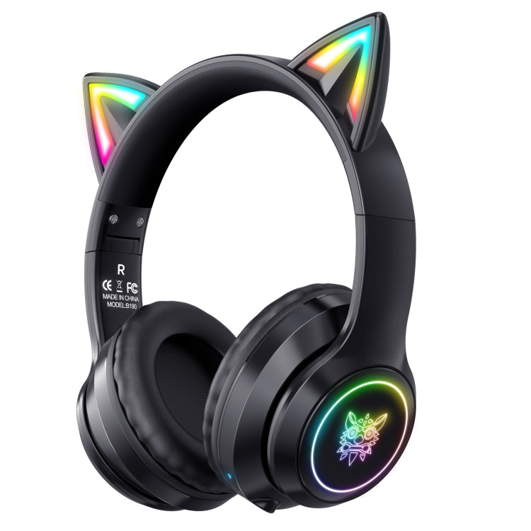 سماعة رأس بلوتوث لاسلكية بإضاءة RGB ONIKUMA B90، B90