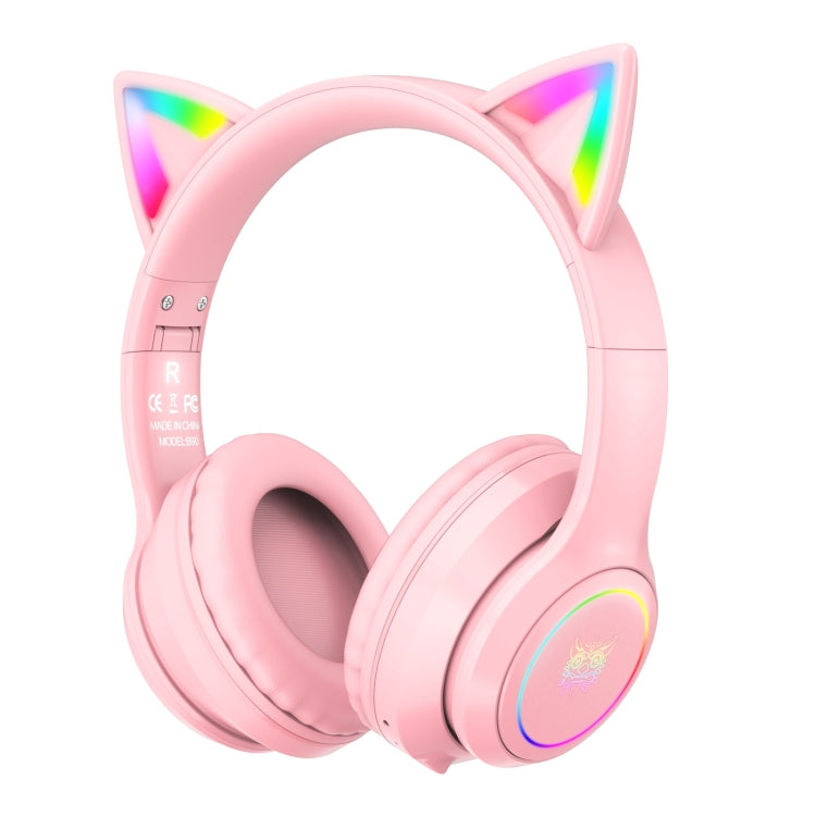 سماعة رأس بلوتوث لاسلكية بإضاءة RGB ONIKUMA B90، B90