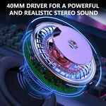 سماعة ألعاب سلكية ONIKUMA X7 Pro USB + 3.5 مم مع إضاءة RGB، X7 Pro