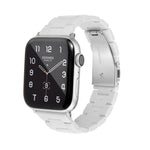 سوار ساعة بثلاث خرزات بألوان حلوى لسلسلة Apple Watch، 7 41مم / 6&SE&5&4 40مم / 3&2&1 38مم، 7 45مم / 6&SE&5&4 44مم / 3&2&1 42مم