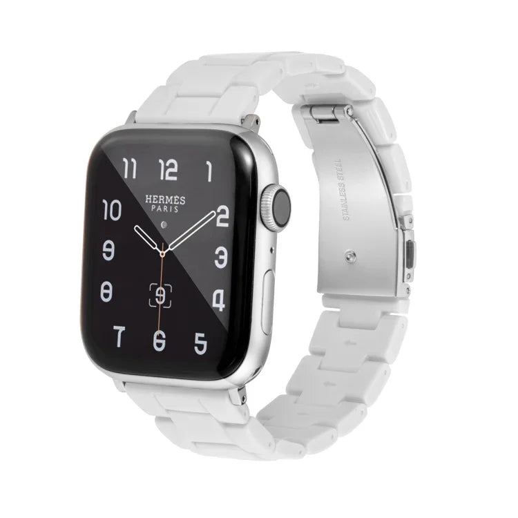 سوار ساعة بثلاث خرزات بألوان حلوى لسلسلة Apple Watch، 7 41مم / 6&SE&5&4 40مم / 3&2&1 38مم، 7 45مم / 6&SE&5&4 44مم / 3&2&1 42مم