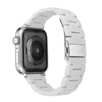 سوار ساعة بثلاث خرزات بألوان حلوى لسلسلة Apple Watch، 7 41مم / 6&SE&5&4 40مم / 3&2&1 38مم، 7 45مم / 6&SE&5&4 44مم / 3&2&1 42مم