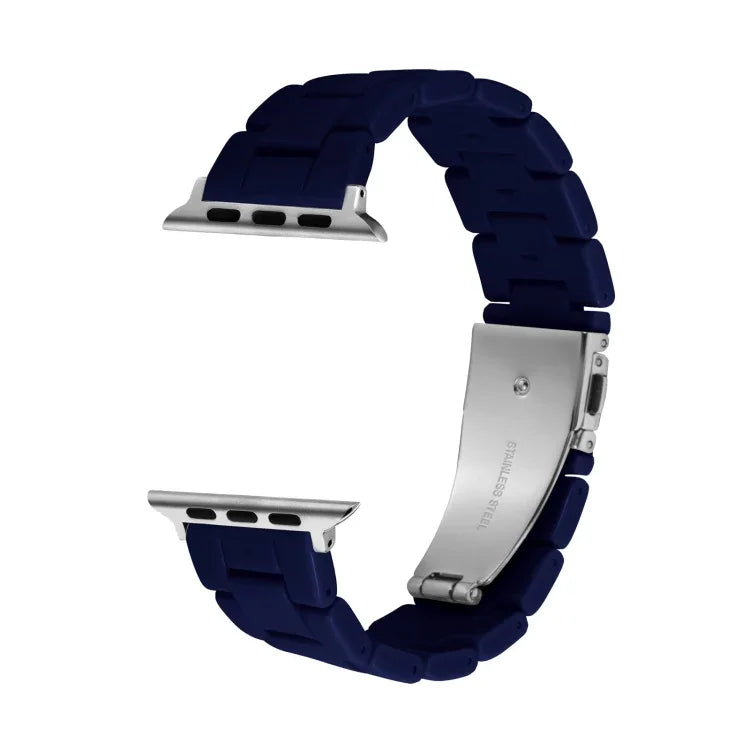 سوار ساعة بثلاث خرزات بألوان حلوى لسلسلة Apple Watch، 7 41مم / 6&SE&5&4 40مم / 3&2&1 38مم، 7 45مم / 6&SE&5&4 44مم / 3&2&1 42مم