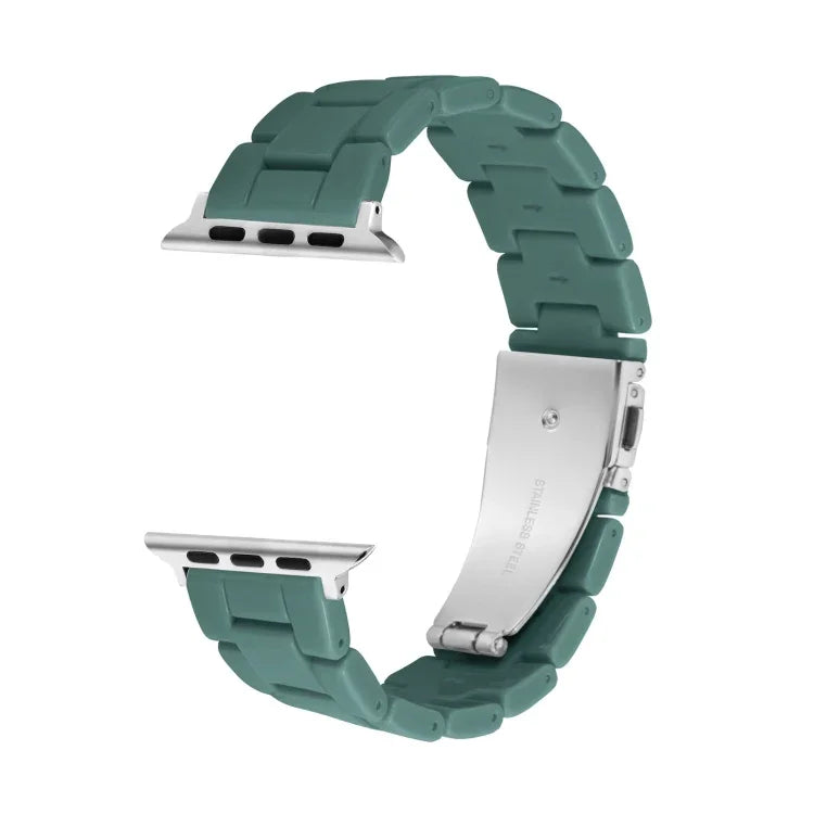 سوار ساعة بثلاث خرزات بألوان حلوى لسلسلة Apple Watch، 7 41مم / 6&SE&5&4 40مم / 3&2&1 38مم، 7 45مم / 6&SE&5&4 44مم / 3&2&1 42مم