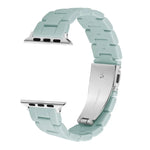 سوار ساعة بثلاث خرزات بألوان حلوى لسلسلة Apple Watch، 7 41مم / 6&SE&5&4 40مم / 3&2&1 38مم، 7 45مم / 6&SE&5&4 44مم / 3&2&1 42مم