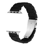 سوار ساعة بثلاث خرزات بألوان حلوى لسلسلة Apple Watch، 7 41مم / 6&SE&5&4 40مم / 3&2&1 38مم، 7 45مم / 6&SE&5&4 44مم / 3&2&1 42مم