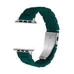 سوار ساعة بثلاث خرزات بألوان حلوى لسلسلة Apple Watch، 7 41مم / 6&SE&5&4 40مم / 3&2&1 38مم، 7 45مم / 6&SE&5&4 44مم / 3&2&1 42مم