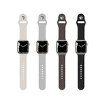 سوار ساعة من السيليكون بنقش نمط الفهد لسلسلة Apple Watch، 7 41مم / 6&SE&5&4 40مم / 3&2&1 38مم، 7 45مم / 6&SE&5&4 44مم / 3&2&1 42مم