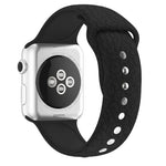 سوار ساعة من السيليكون بنقش نمط الفهد لسلسلة Apple Watch، 7 41مم / 6&SE&5&4 40مم / 3&2&1 38مم، 7 45مم / 6&SE&5&4 44مم / 3&2&1 42مم