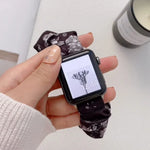 سوار ساعة من القماش المرن بحلقة واحدة لسلسلة Apple Watch، 7 41مم / 6&SE&5&4 40مم / 3&2&1 38مم، 7 45مم / 6&SE&5&4 44مم / 3&2&1 42مم