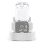 حامل شحن سيليكون 3 في 1 موديل A001 للآيفون / iWatch / AirPods