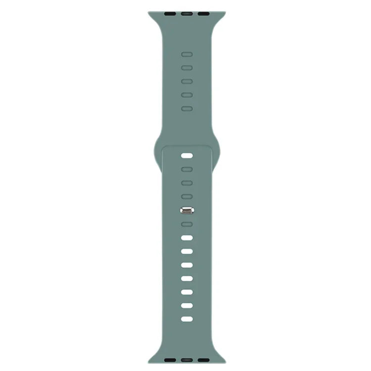 سوار ساعة سيليكون سائل لسلسلة Apple Watch، 7 45مم / 6&SE&5&4 44مم / 3&2&1 42مم