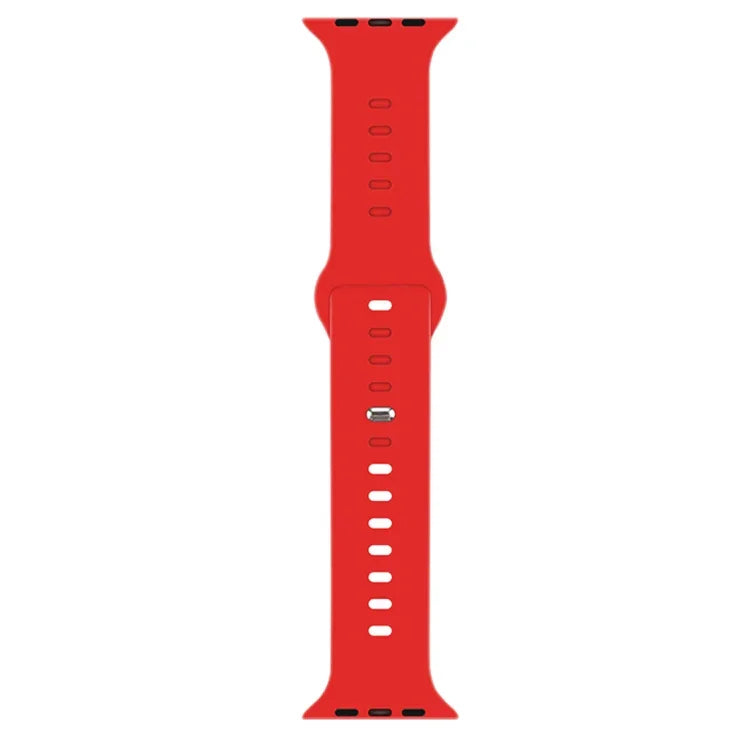 سوار ساعة سيليكون سائل لسلسلة Apple Watch، 7 45مم / 6&SE&5&4 44مم / 3&2&1 42مم