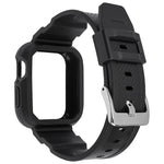 سوار ساعة رياضي مدمج من ألياف الكربون لسلسلة Apple Watch، 7 41مم / 6&SE&5&4 40مم / 3&2&1 38مم، 7 45مم / 6&SE&5&4 44مم / 3&2&1 42مم