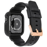 سوار ساعة رياضي مدمج من ألياف الكربون لسلسلة Apple Watch، 7 41مم / 6&SE&5&4 40مم / 3&2&1 38مم، 7 45مم / 6&SE&5&4 44مم / 3&2&1 42مم