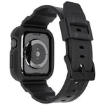 سوار ساعة رياضي مدمج من ألياف الكربون لسلسلة Apple Watch، 7 41مم / 6&SE&5&4 40مم / 3&2&1 38مم، 7 45مم / 6&SE&5&4 44مم / 3&2&1 42مم