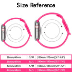 سوار ساعة سيليكون بإبزيم فراشة، الحجم: S لسلسلة Apple Watch، 7 45مم / 6&SE&5&4 44مم / 3&2&1 42مم