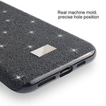 Mutural TPU + PC + Diamond Cloth Protective Case, For iPhone 11 Pro, For iPhone 11, For iPhone 11 Pro Max