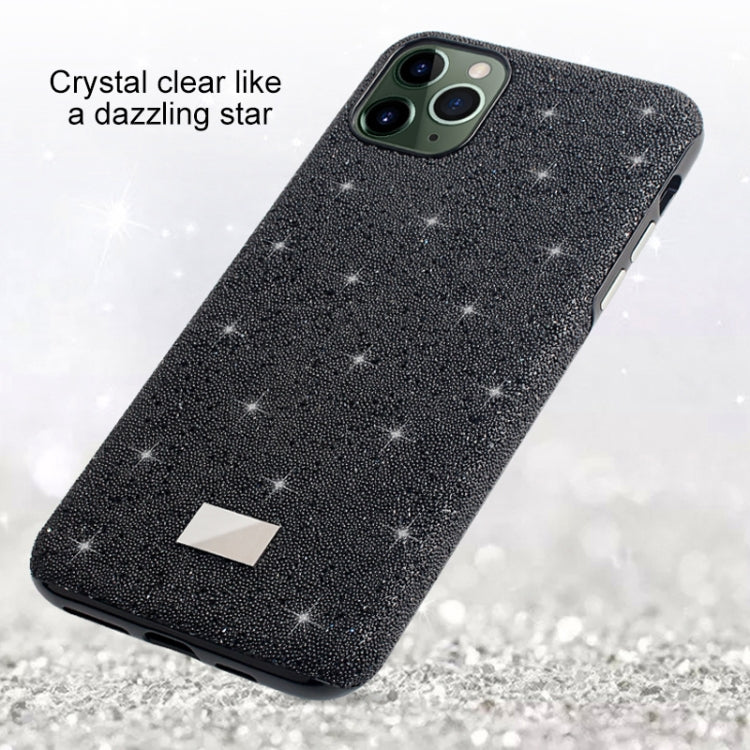 Mutural TPU + PC + Diamond Cloth Protective Case, For iPhone 11 Pro, For iPhone 11, For iPhone 11 Pro Max