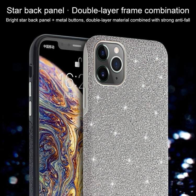 Mutural TPU + PC + Diamond Cloth Protective Case, For iPhone 11 Pro, For iPhone 11, For iPhone 11 Pro Max