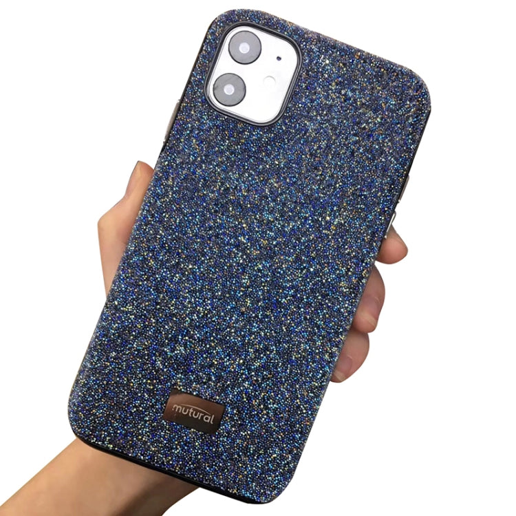 Mutural TPU + PC + Diamond Cloth Protective Case, For iPhone 11 Pro, For iPhone 11, For iPhone 11 Pro Max