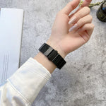 سوار ساعة بنقشة ألياف الكربون DD29 لسلسلة Apple Watch، 7 41مم / 6&SE&5&4 40مم / 3&2&1 38مم، 7 45مم / 6&SE&5&4 44مم / 3&2&1 42مم