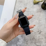 سوار ساعة بنقشة ألياف الكربون DD29 لسلسلة Apple Watch، 7 41مم / 6&SE&5&4 40مم / 3&2&1 38مم، 7 45مم / 6&SE&5&4 44مم / 3&2&1 42مم