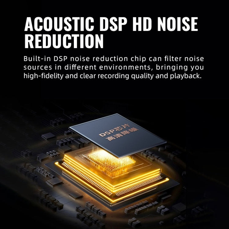 قلم تسجيل ذكي عالي الدقة مع تقليل الضوضاء وتحكم صوتي ومغناطيس قوي Q76، 4GB، 8GB، 16GB، 32GB
