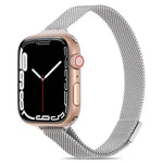 سوار ساعة ميلانيز صغير الخصر لسلسلة Apple Watch، 7 41مم / 6&SE&5&4 40مم / 3&2&1 38مم، 7 45مم / 6&SE&5&4 44مم / 3&2&1 42مم