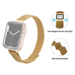 سوار ساعة ميلانيز صغير الخصر لسلسلة Apple Watch، 7 41مم / 6&SE&5&4 40مم / 3&2&1 38مم، 7 45مم / 6&SE&5&4 44مم / 3&2&1 42مم