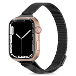 سوار ساعة ميلانيز صغير الخصر لسلسلة Apple Watch، 7 41مم / 6&SE&5&4 40مم / 3&2&1 38مم، 7 45مم / 6&SE&5&4 44مم / 3&2&1 42مم