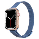 سوار ساعة ميلانيز صغير الخصر لسلسلة Apple Watch، 7 41مم / 6&SE&5&4 40مم / 3&2&1 38مم، 7 45مم / 6&SE&5&4 44مم / 3&2&1 42مم