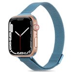سوار ساعة ميلانيز صغير الخصر لسلسلة Apple Watch، 7 41مم / 6&SE&5&4 40مم / 3&2&1 38مم، 7 45مم / 6&SE&5&4 44مم / 3&2&1 42مم