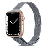 سوار ساعة ميلانيز صغير الخصر لسلسلة Apple Watch، 7 41مم / 6&SE&5&4 40مم / 3&2&1 38مم، 7 45مم / 6&SE&5&4 44مم / 3&2&1 42مم