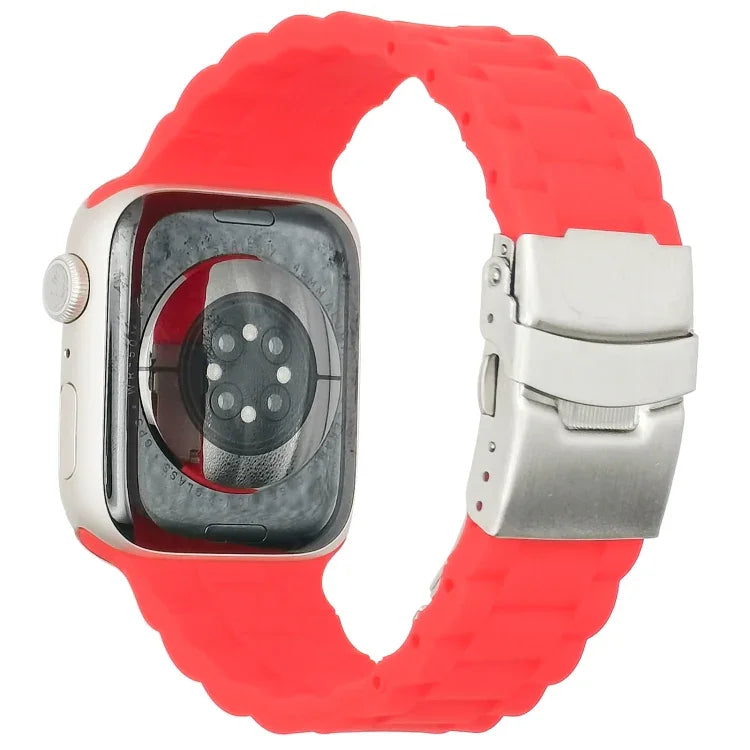 سوار ساعة بثلاث خرزات لسلسلة Apple Watch، 7 41مم / 6&SE&5&4 40مم / 3&2&1 38مم، 7 45مم / 6&SE&5&4 44مم / 3&2&1 42مم