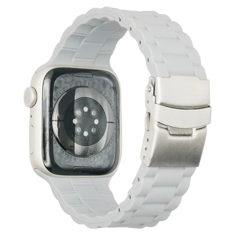 سوار ساعة بثلاث خرزات لسلسلة Apple Watch، 7 41مم / 6&SE&5&4 40مم / 3&2&1 38مم، 7 45مم / 6&SE&5&4 44مم / 3&2&1 42مم