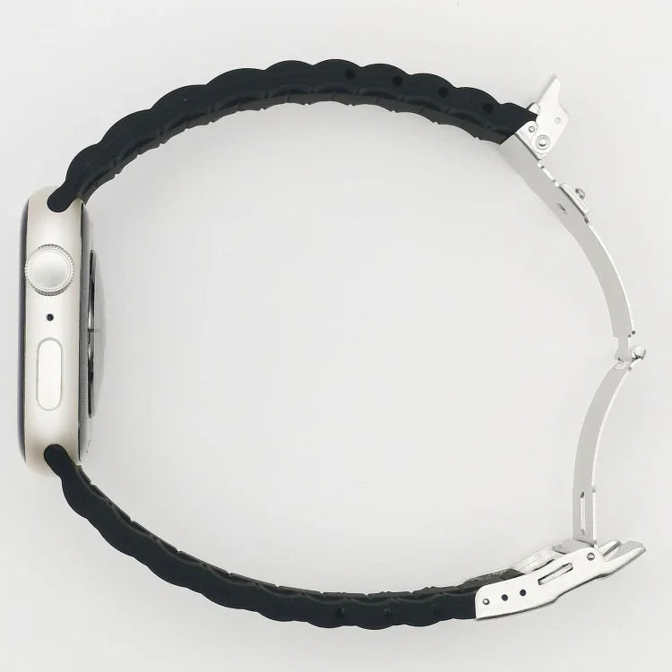 سوار ساعة بثلاث خرزات لسلسلة Apple Watch، 7 41مم / 6&SE&5&4 40مم / 3&2&1 38مم، 7 45مم / 6&SE&5&4 44مم / 3&2&1 42مم