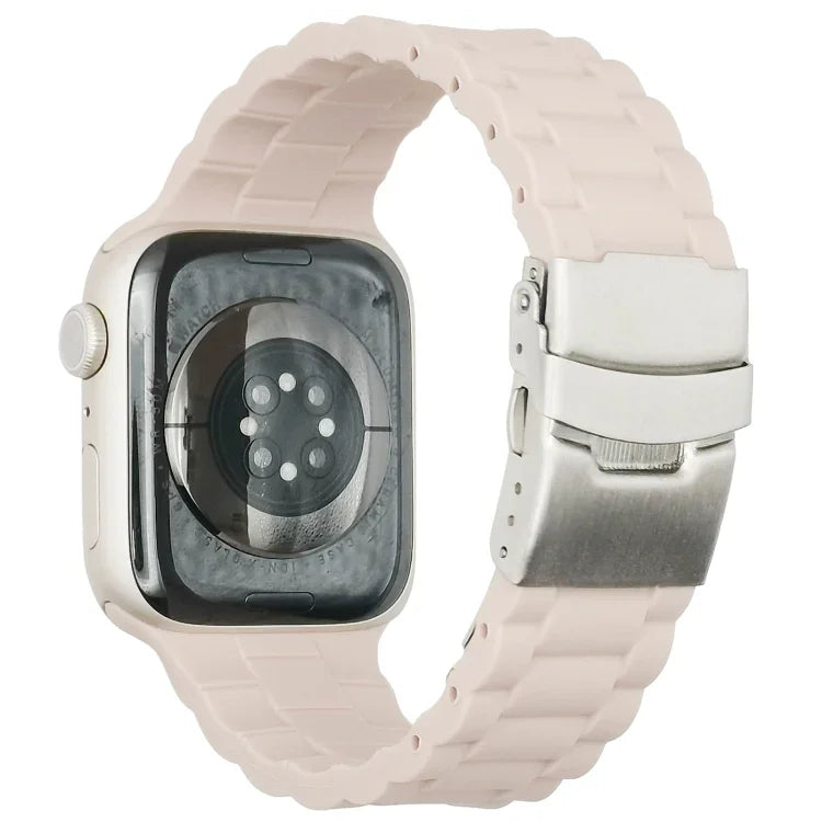 سوار ساعة بثلاث خرزات لسلسلة Apple Watch، 7 41مم / 6&SE&5&4 40مم / 3&2&1 38مم، 7 45مم / 6&SE&5&4 44مم / 3&2&1 42مم