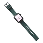 سوار ساعة سيليكون مخيط بخيط لسلسلة Apple Watch، 7 41مم / 6&SE&5&4 40مم / 3&2&1 38مم، 7 45مم / 6&SE&5&4 44مم / 3&2&1 42مم