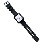 سوار ساعة سيليكون مخيط بخيط لسلسلة Apple Watch، 7 41مم / 6&SE&5&4 40مم / 3&2&1 38مم، 7 45مم / 6&SE&5&4 44مم / 3&2&1 42مم