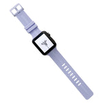 سوار ساعة سيليكون مخيط بخيط لسلسلة Apple Watch، 7 41مم / 6&SE&5&4 40مم / 3&2&1 38مم، 7 45مم / 6&SE&5&4 44مم / 3&2&1 42مم