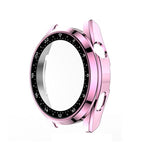 Scale Electroplated PC + Tempered Glass Watch Case, For Huawei Watch 3 Pro