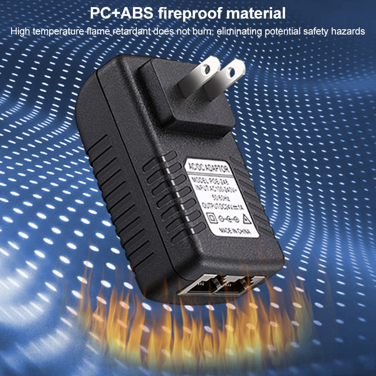 محول طاقة لاسلكي POE / LAD لجهاز التوجيه AP، 12V 1A، 12V 2A، 15V 1A، 24V 1A، 48V 0.5A