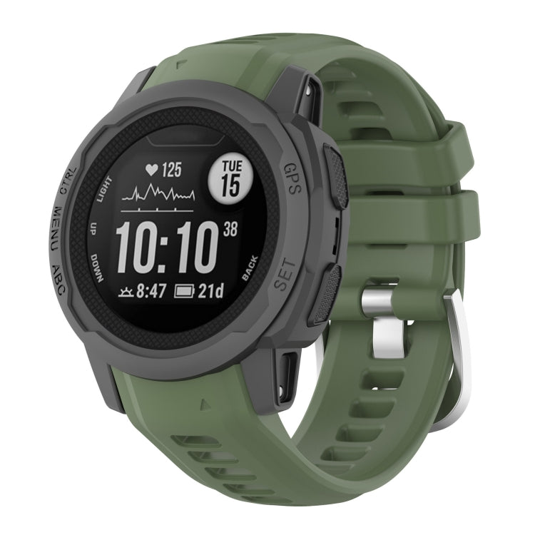 Silicone Watch Band, For Garmin Instinct 2S