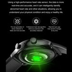 ساعة ذكية HK8Pro بشاشة AMOLED بحجم 1.36 بوصة مع سوار فولاذي، تدعم وظيفة NFC / مراقبة نسبة الأكسجين في الدم، سوار فولاذي (أسود)، سوار فولاذي (ذهبي)، سوار فولاذي (فضي)