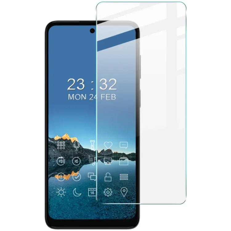 فيلم زجاج مقسى من سلسلة IMAK H لهواتف Xiaomi Black Shark 5 / 5 Pro / 5 RS، لهواتف Xiaomi Black Shark 5 / 5 Pro / 5 RS، لهواتف Motorola Moto G22 4G، لهواتف OnePlus Nord CE 2 5G، لجهاز Steam Deck، لهواتف Xiaomi Redmi Note 11 5G / Note 11T 5G